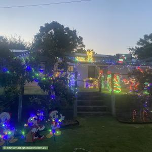 Christmas Light display at 4 Heuston Court, Victoria Point