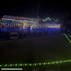 Christmas Light display at  Reveley Court, Samson