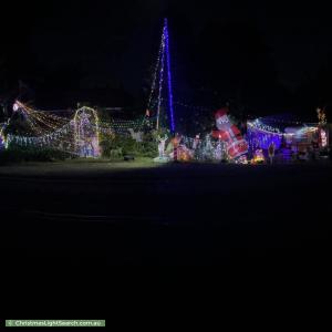 Christmas Light display at 1863 Greenhill Road, Uraidla