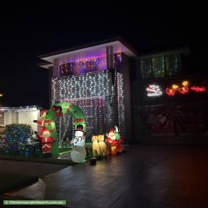 Christmas Light display at 12 Mellish Street, Marsden Park