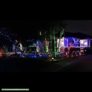 Christmas Light display at 58 Rathmullen Road, Boronia