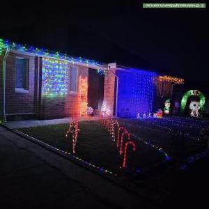 Christmas Light display at 10 Alexander Avenue, Wendouree