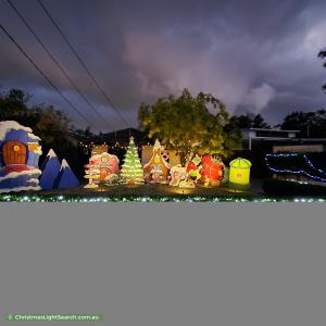 Christmas Light display at 146 Dalgetty Road, Beaumaris