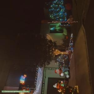Christmas Light display at  Zanana Street, Ermington