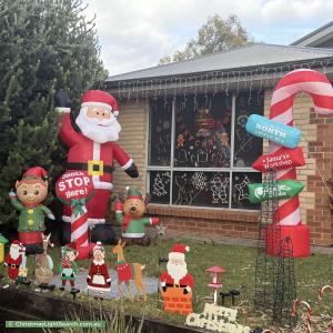 Christmas Light display at 10 Jenkinson Drive, Mount Barker
