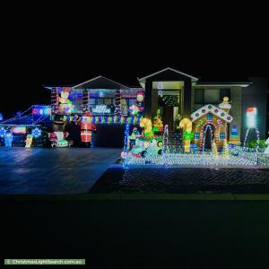 Christmas Light display at 22 Freeman Street, Conder