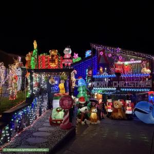 Christmas Light display at 38 Rolling Hills Road, Chirnside Park