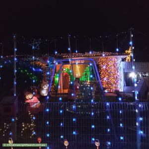 Christmas Light display at 29 Bombay Street, Oaklands Park