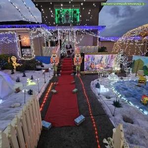 Christmas Light display at 32 Windella Crescent, Glen Waverley
