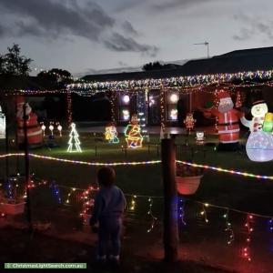 Christmas Light display at 4 Brennan Court, Millicent