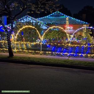 Christmas Light display at 13 Bolton Avenue, Devon Park
