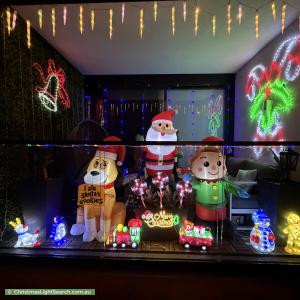 Christmas Light display at 7 Red Hill Terrace, Doncaster East