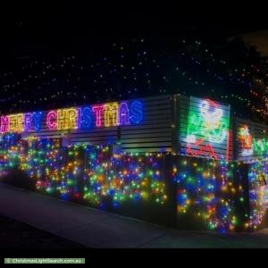 Christmas Light display at 85 Duncan Street, Maroubra