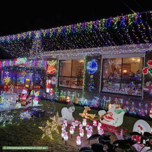 Christmas Light display at 3 Dowling Road, Oakleigh South
