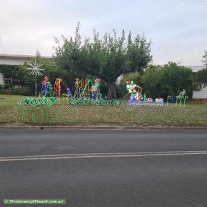 Christmas Light display at 120 Berry Street, Nowra