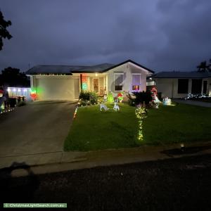 Christmas Light display at 13 Guy Avenue, Forster