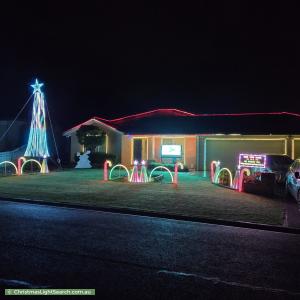 Christmas Light display at 8 Gracehill Mews, Cranbourne