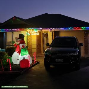 Christmas Light display at 46 Hamilton Road, Aldinga Beach