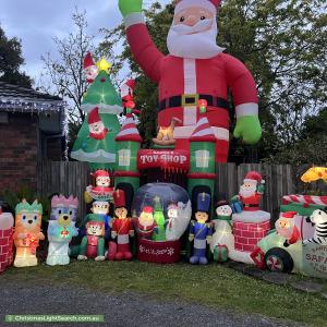 Christmas Light display at 1 Western Road, Boronia