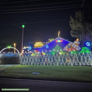 Christmas Light display at 38 Rainier Avenue, Dromana