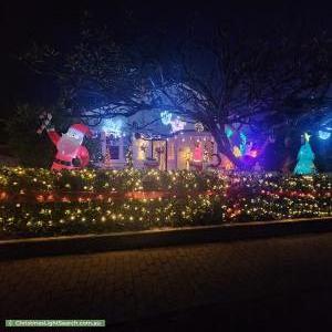 Christmas Light display at 13 Buller Street, Prospect