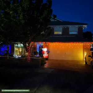 Christmas Light display at 30 Winston Way, Murrumbeena