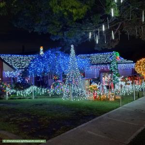 Christmas Light display at 17 Edmonds Street, Narre Warren