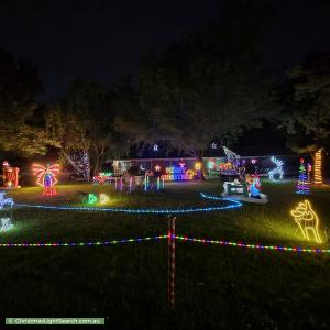 Christmas Light display at 32 Collison Road, Cranbourne East