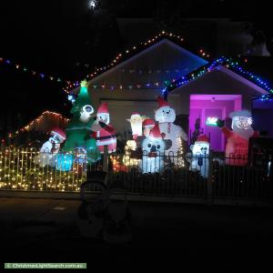 Christmas Light display at 29 Stoke Heath Way, Caroline Springs