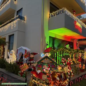Christmas Light display at  Mill Lane, Williamstown