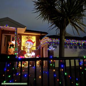 Christmas Light display at 21 Parfrey Avenue, Lalor