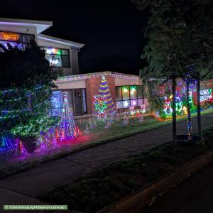 Christmas Light display at 5 Gawler Street, Seaview Downs