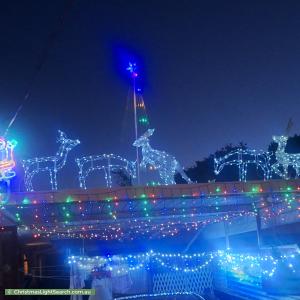 Christmas Light display at 75 Daws Road, Clovelly Park
