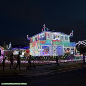 Christmas Light display at 66 Howarth Street, Ropes Crossing