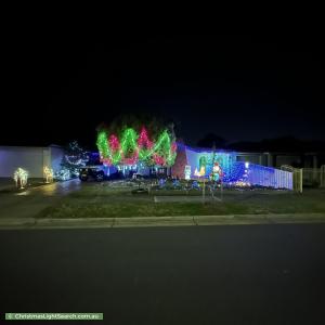 Christmas Light display at 38 Willcocks Avenue, Seaton