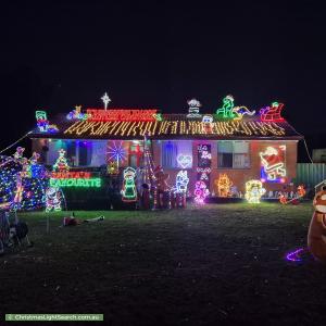 Christmas Light display at  Collins Place, Evatt