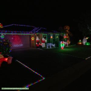 Christmas Light display at 23 Ernestine Circuit, Eagleby