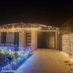 Christmas Light display at 26 Lovelock Street, Highbury