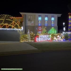 Christmas Light display at 24 Richwood Ridge, Port Macquarie