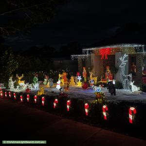 Christmas Light display at 48 Coven Avenue, Heathmont