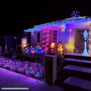 Christmas Light display at 27 Trailwater Court, Warragul