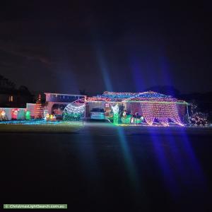 Christmas Light display at 93 Park Road, Nowra
