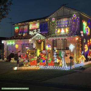 Christmas Light display at 31 Kieren Drive, Blacktown
