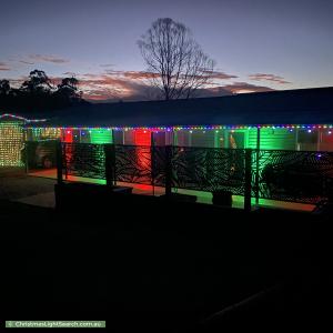 Christmas Light display at 32 Fern Street, Blackbutt