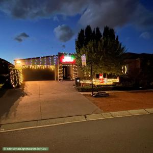 Christmas Light display at 13 Kalianna Street, Harrison