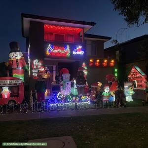 Christmas Light display at 14 Bayvista Circuit, Point Cook