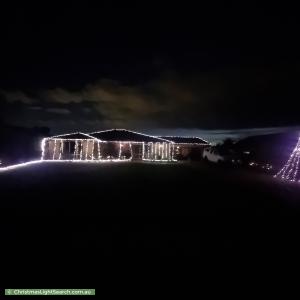 Christmas Light display at 16 Leyton Court, Kingsley