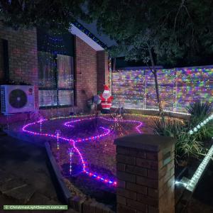 Christmas Light display at 19 Thomas Hart Street, Banks