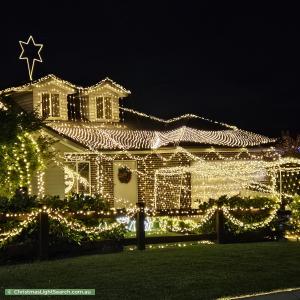 Christmas Light display at  Balmoral Rise, Wilton