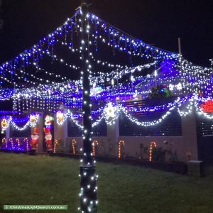 Christmas Light display at 20 Mellum Circuit, Pacific Pines